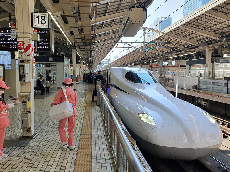 Shinkansen stazione di Tokyo