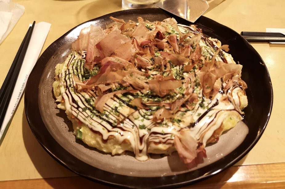 Okonomiyaki, viaggio in Giappone 2023