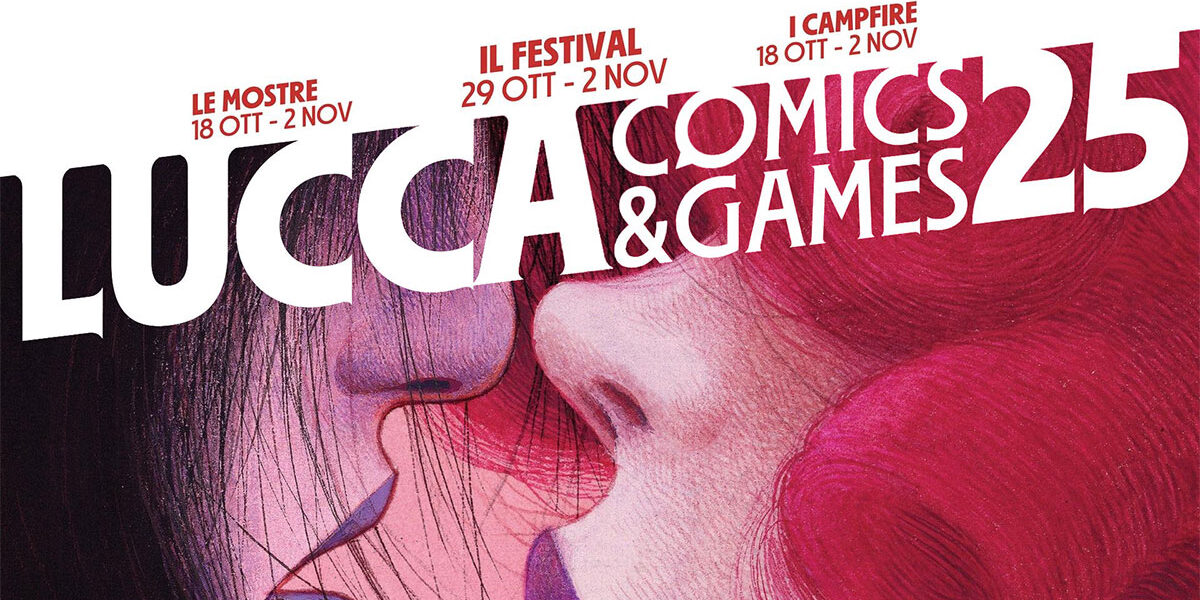 Lucca-Comics&Games-2025-locandina Lucca Comics & Games 2025: French Kiss, tra baci e mondi fantastici